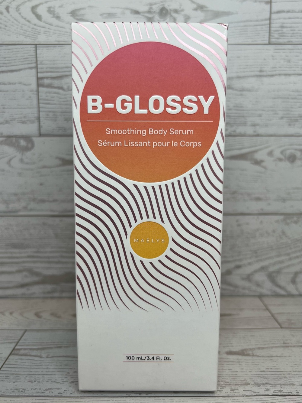 MAELYS B-Glossy Smoothing Body Serum - 3.4oz new, sealed